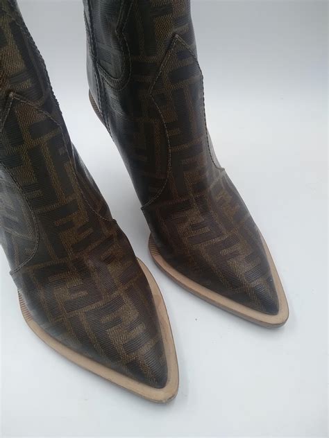 fake fendi cowboy boots|fendi cowboy boots for women.